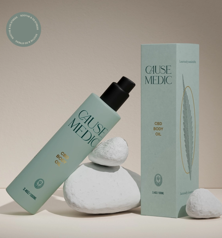 Cause Medic Body Oil 3.4oz