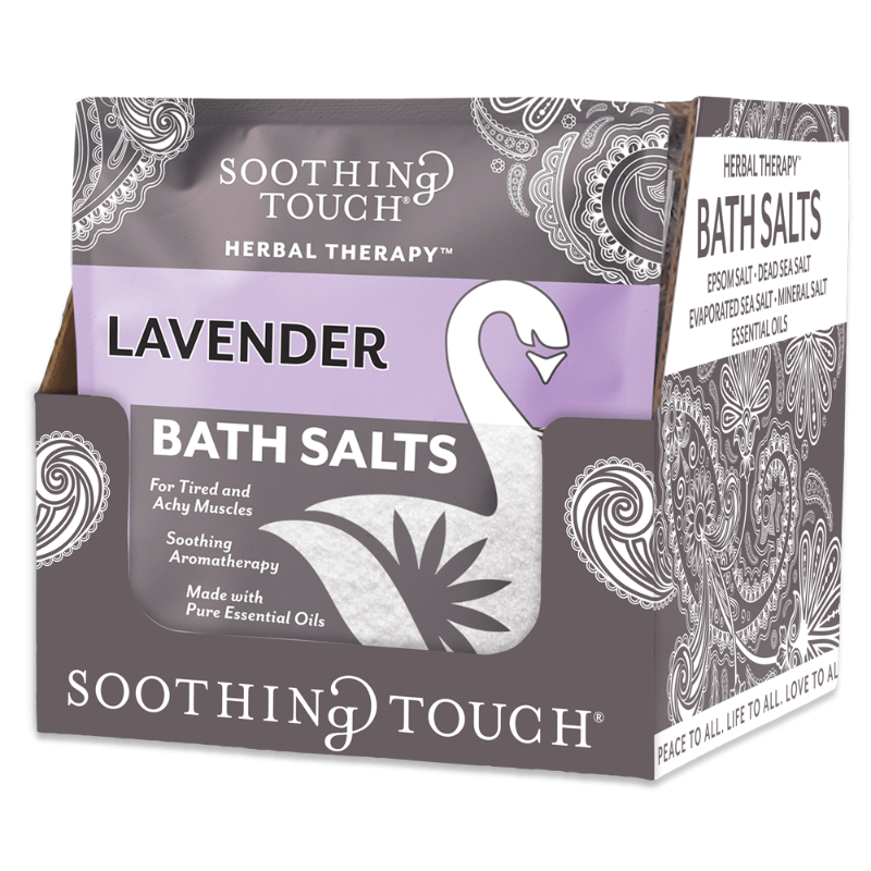 Lavender Bath Salts Pouch