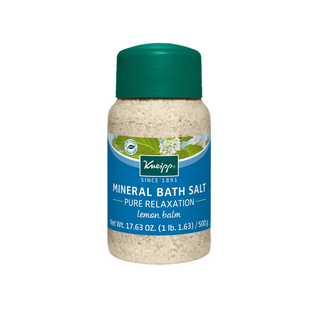 Kneipp Pure Relaxation Lemon Balm Mineral Bath Salt 17.6 oz