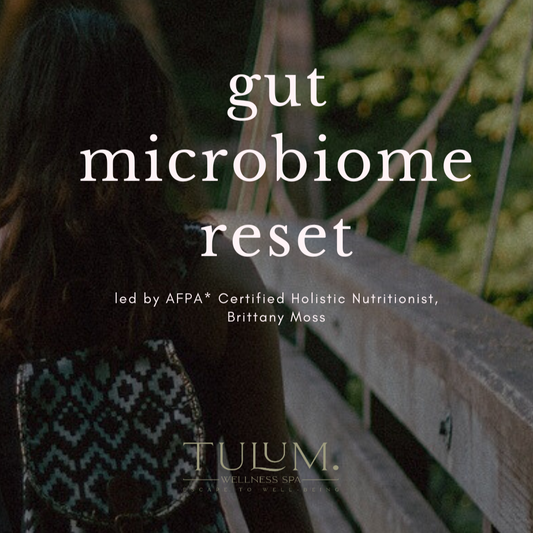 Gut Microbiome Reset + Detox Supplements