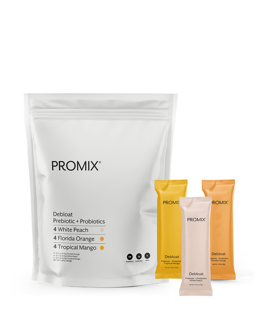 Debloat: Prebiotic + Probiotic Variety Pack - Orange, Peach, Mango