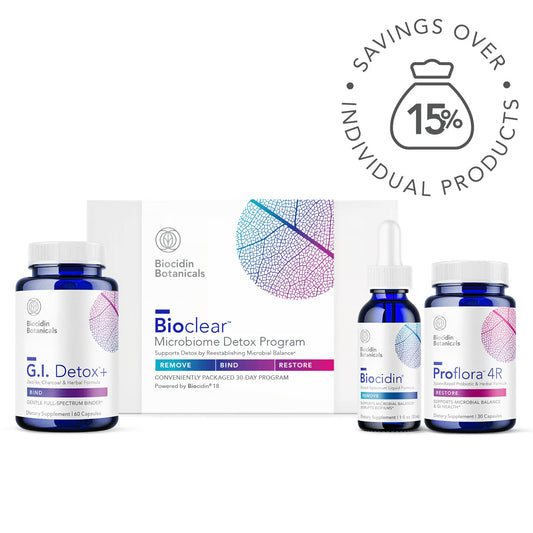 Bioclear™ Microbiome Detox Program  With Biocidin® Liquid