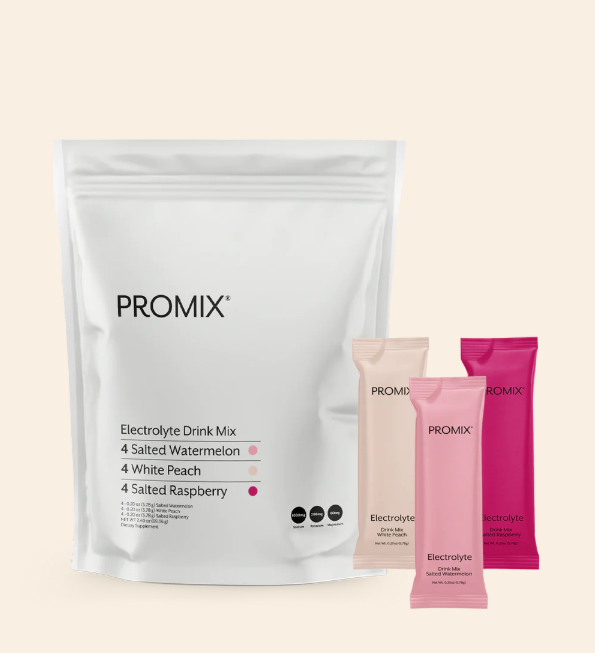 Electrolyte Drink Mix Variety Pack - White Peach, Salted Watermelon, Salted Raspberry