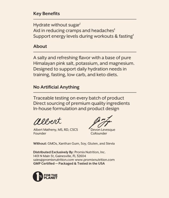 Electrolyte Drink Mix Variety Pack - White Peach, Salted Watermelon, Salted Raspberry