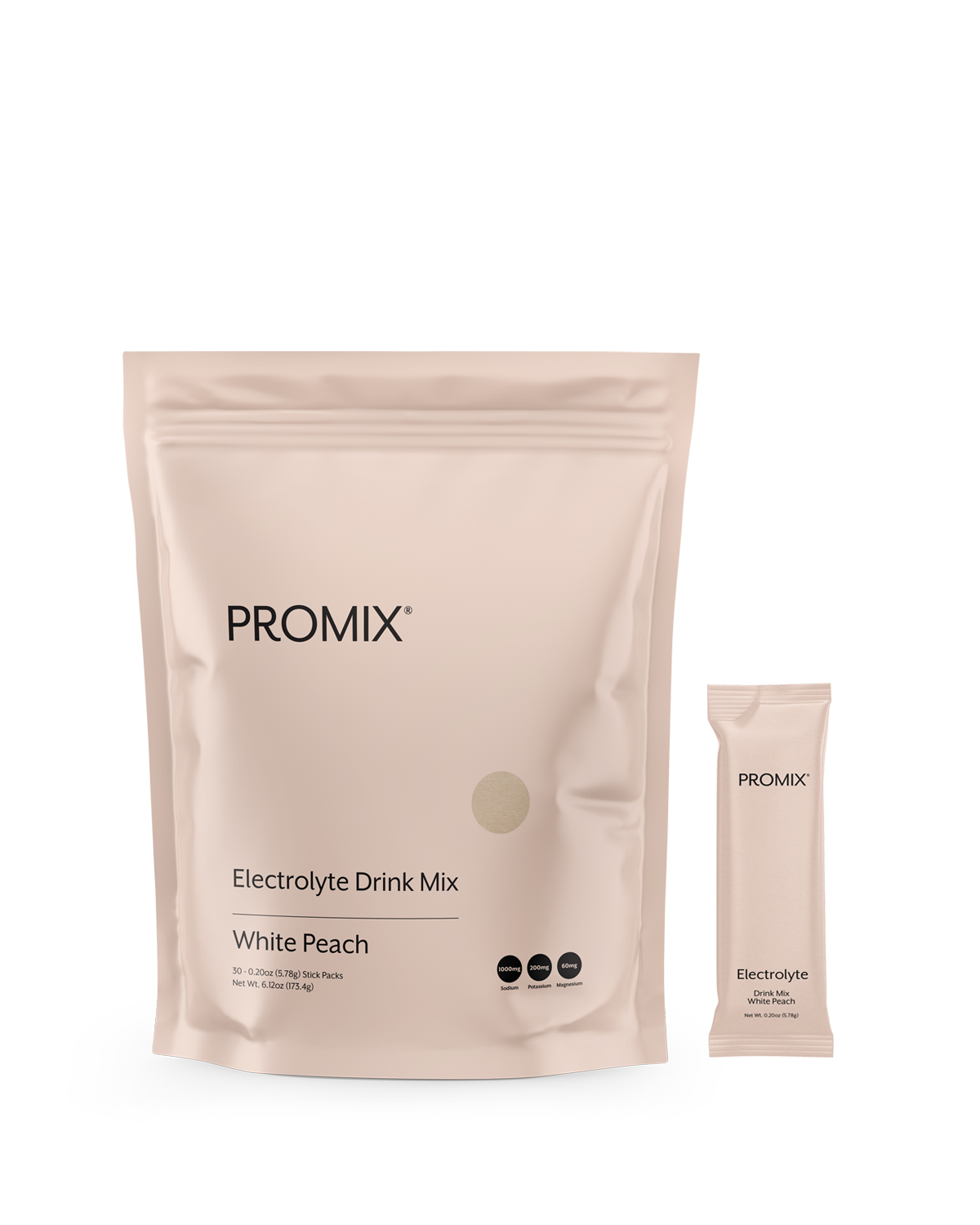 White Peach Electrolyte Drink Mix