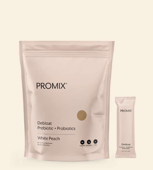 White Peach Debloat: Prebiotic + Probiotic