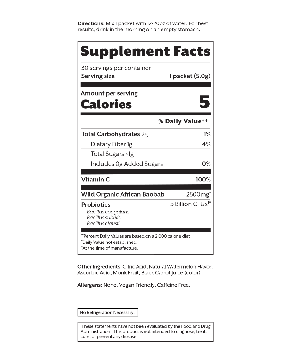 Debloat: Prebiotic + Probiotic