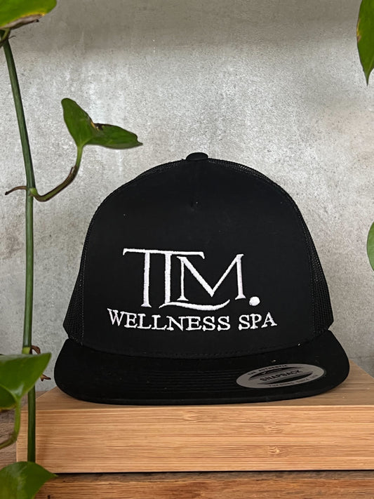Tulum Wellness Trucker Hat (Black)