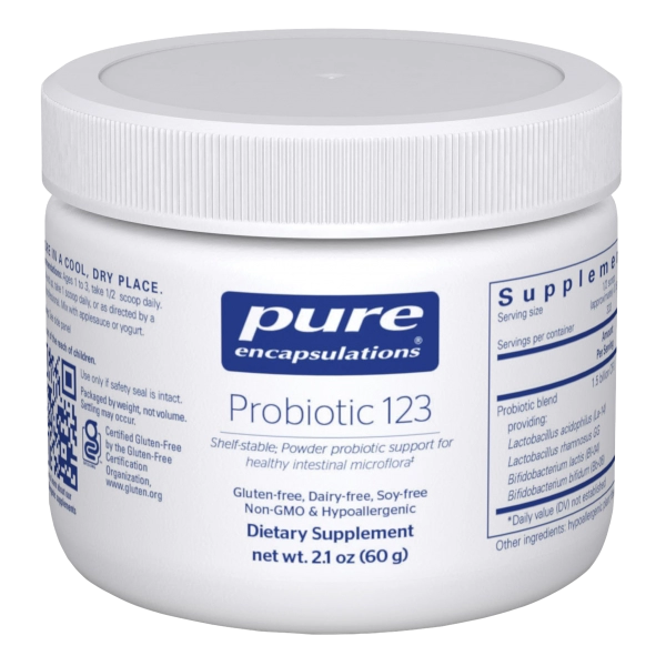 Pure Encapsulations Probiotic 123 Powder