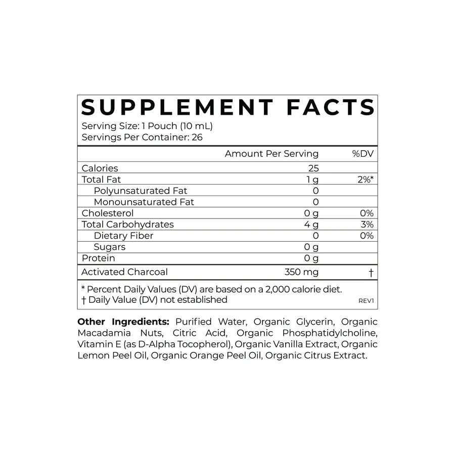 Activated Charcoal 100ml