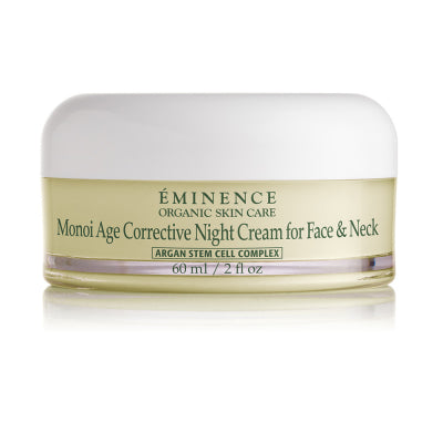 Monoi Age Corrective Night Cream for Face & Neck 2oz